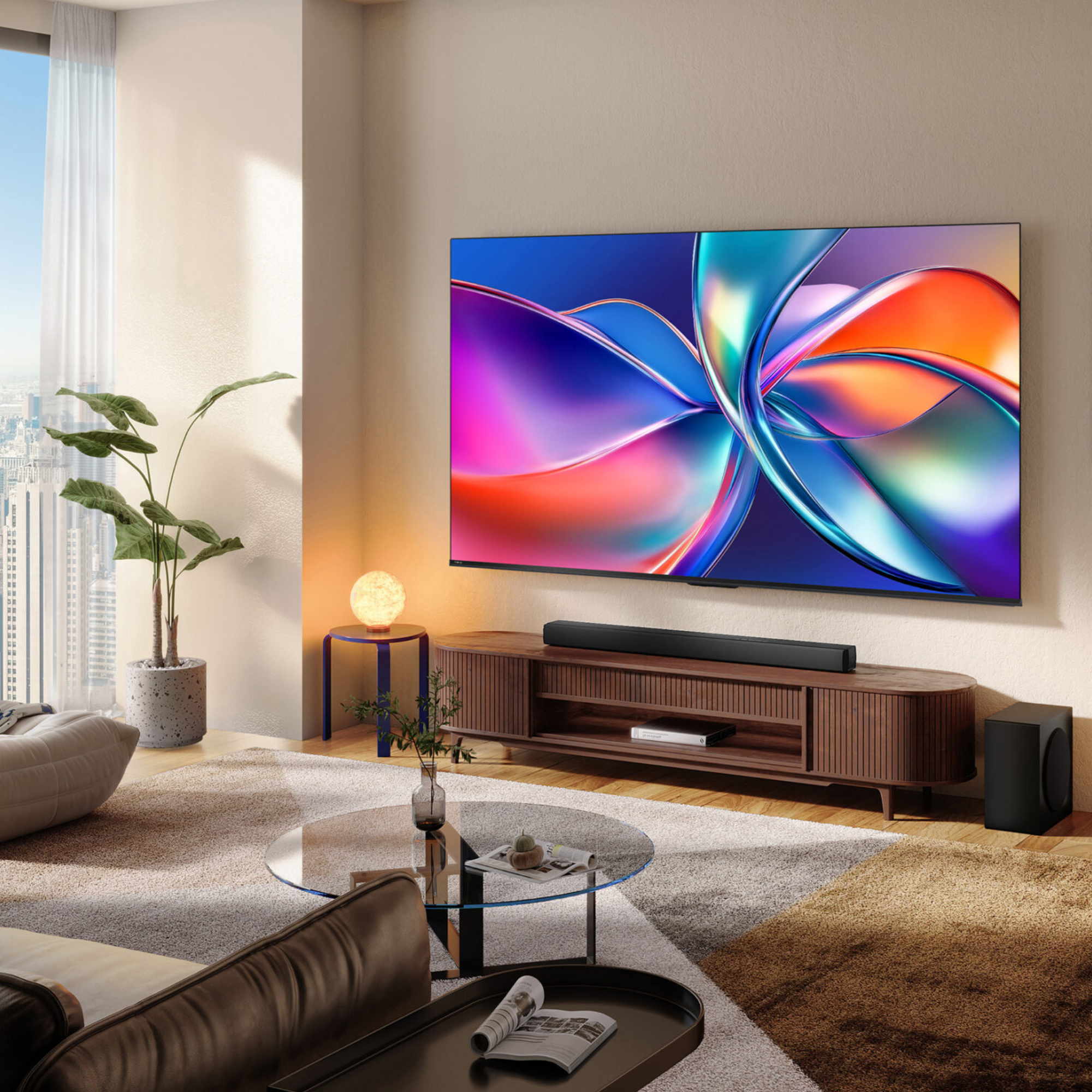 Elevate Your Home Entertainment with the Hisense 85" Q6QNZ 4K QLED Smart TV