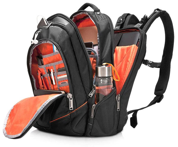 EVERKI EKP119 Flight Laptop Backpack 16'' Checkpoint friendly design 5-Point balance strap system