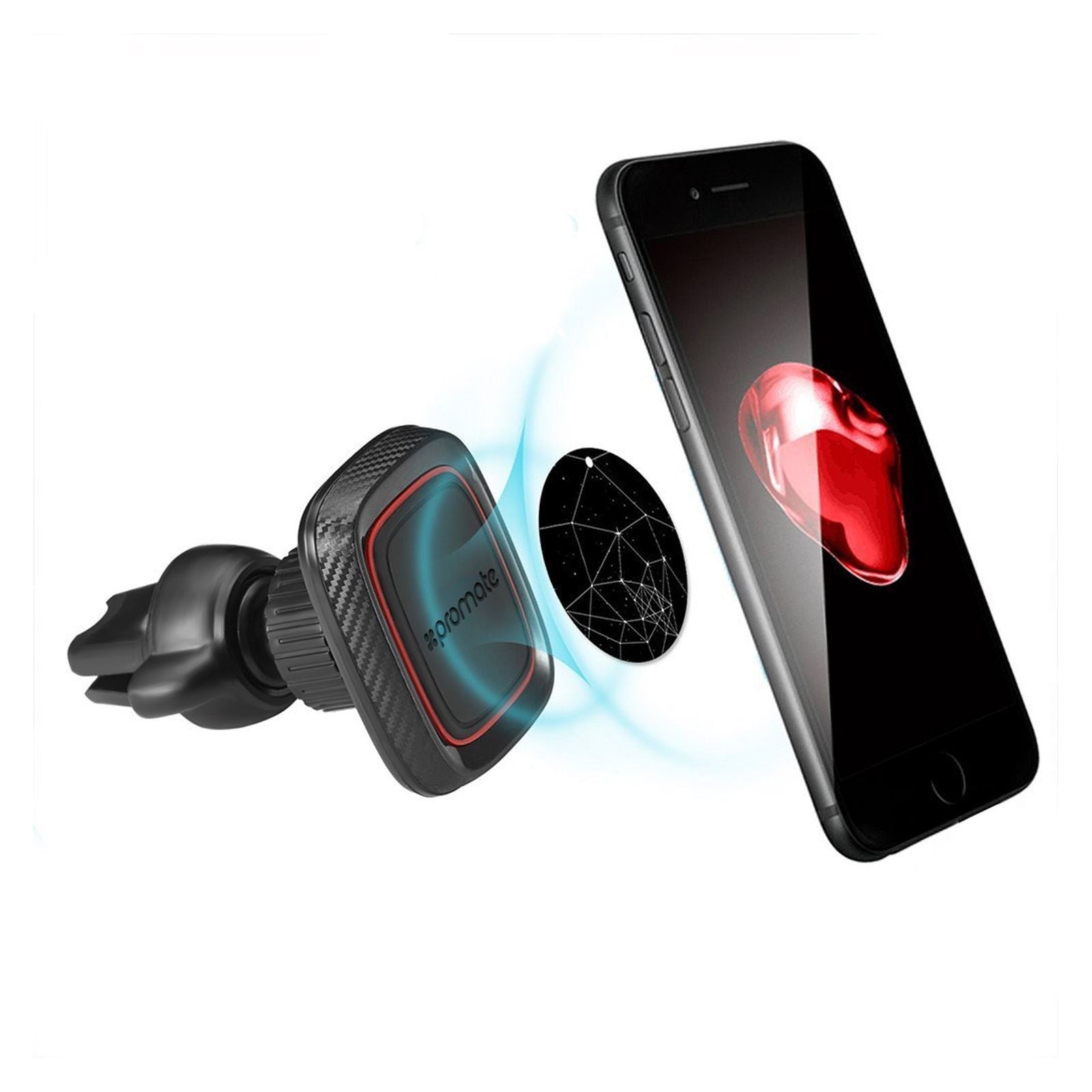 Pro-mate anti slip magnetic smartphone mount