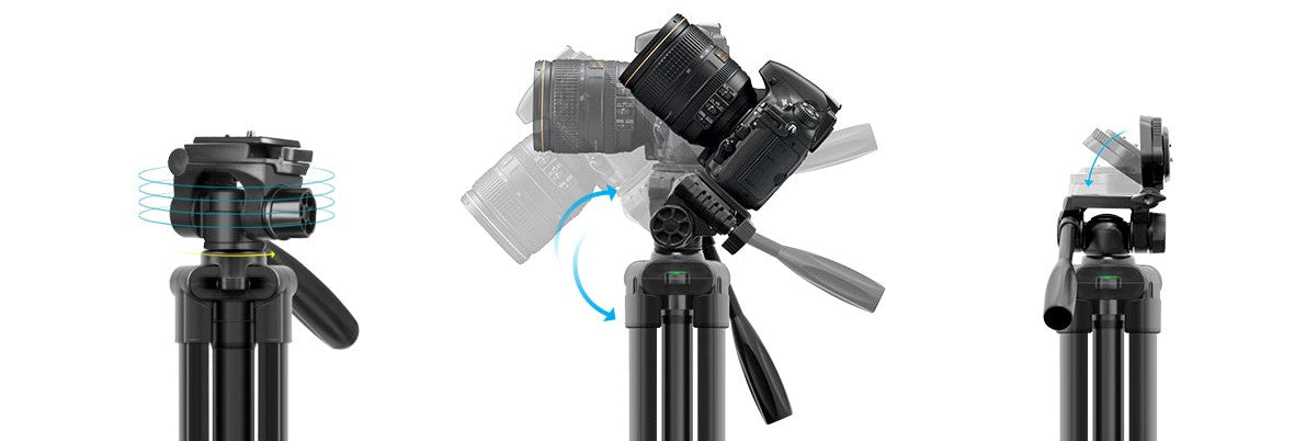 Precise, PROMATE aluminium tripods