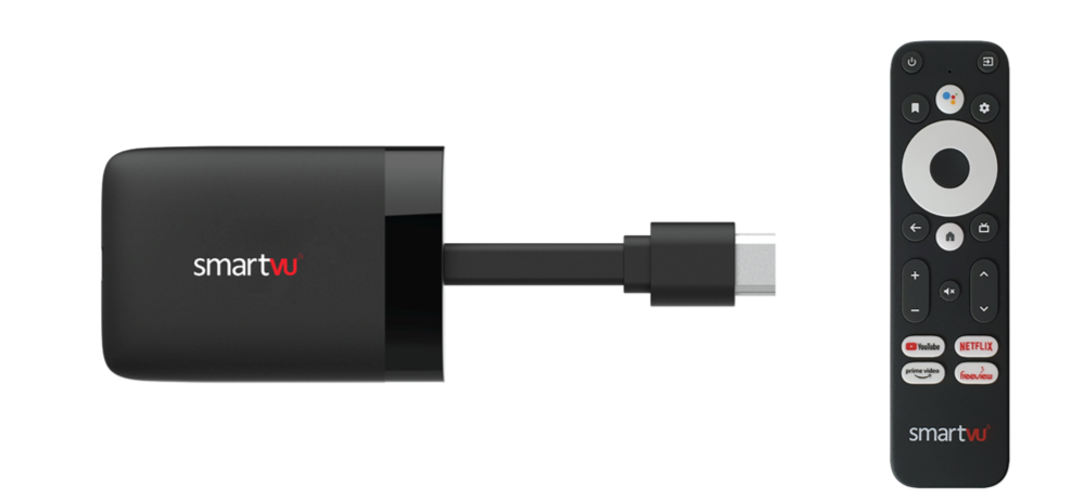 SV11 - Dish TV 4K UHD Android TV, Freeview, Netflix, YouTube, Amazon Prime Dongle