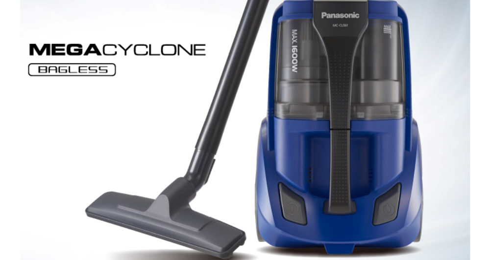 Mega cyclone bagless vacuum cleaner 