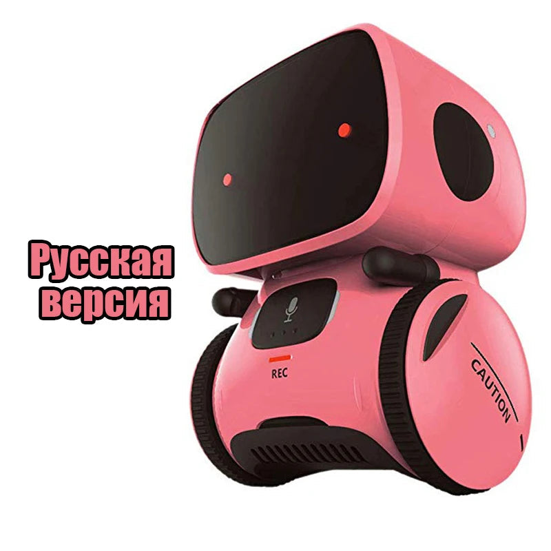 Interactive Voice-Controlled Smart Robot - Multiple Colours Russian Pink