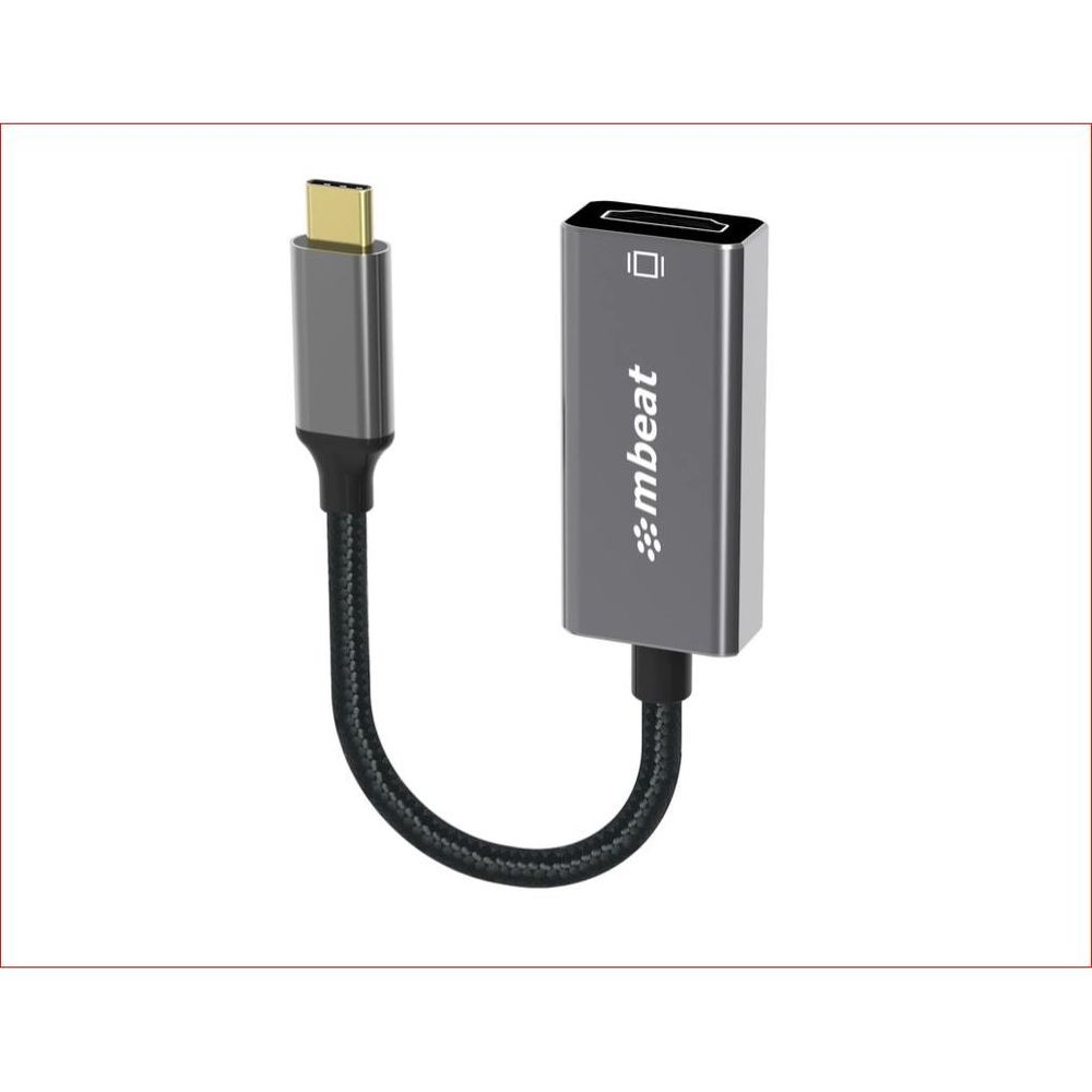 MB-XAD-CHDM - mbeat Tough Link USB-C to HDMI Adapter - Space Grey