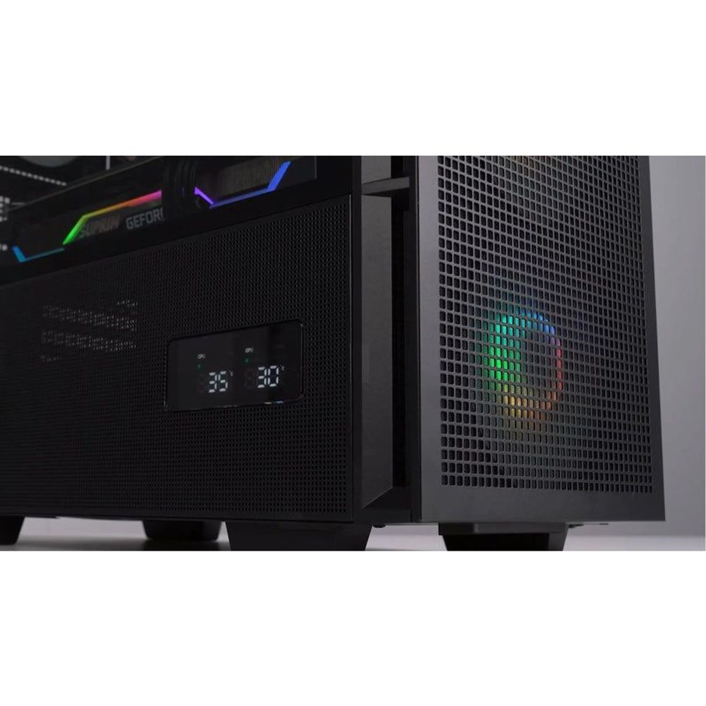 CASE-DP-CH560D - Deepcool CH560 Digital Dual 360 AIO Supported ATX. Mid Tower Case