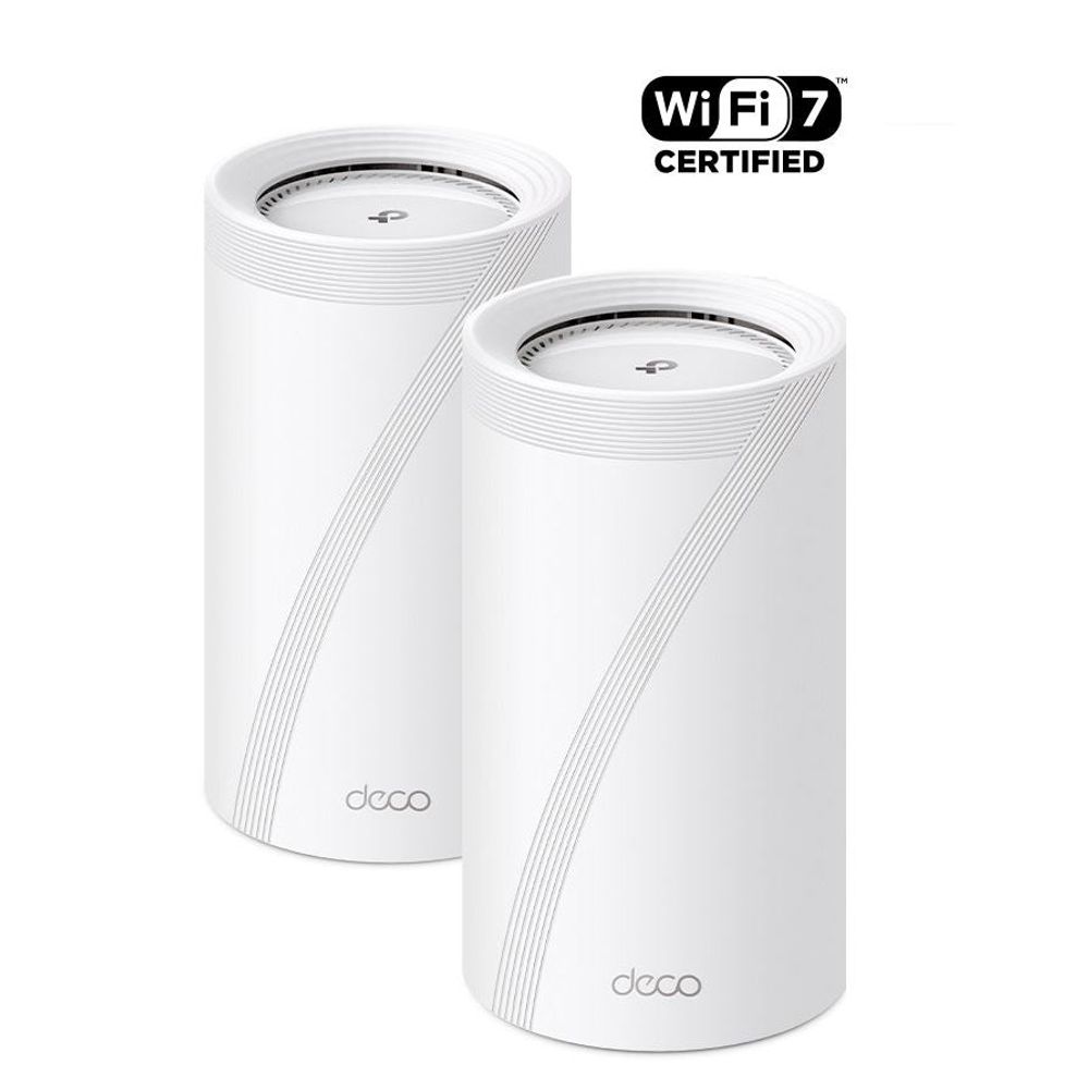 TL-DECOBE85-2P - TP-Link Deco BE85 BE22000 Tri-Band Whole Home Mesh Wi-Fi 7 System - 2 Pack