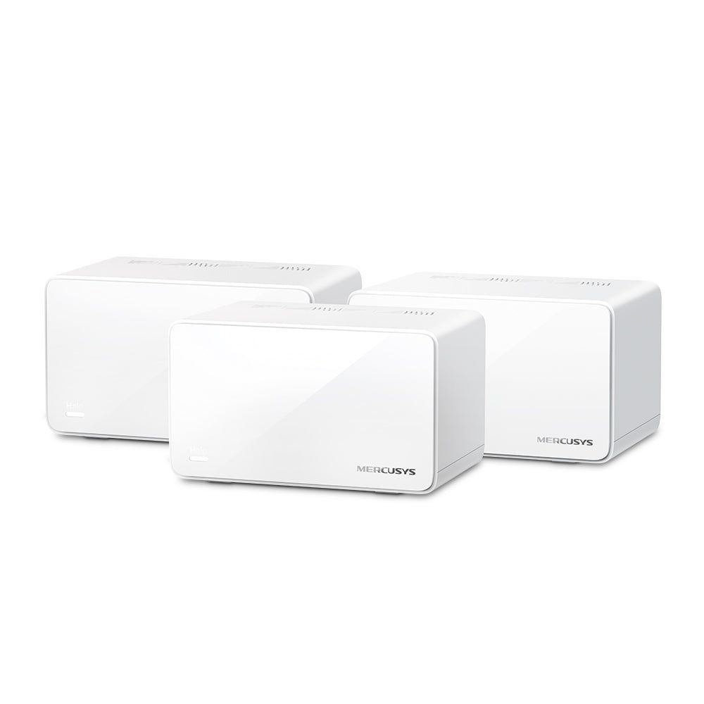 MER-HALOH90X-3P - Mercusys Halo H90X (3-pack) AX6000 Whole Home Mesh WiFi 6 System