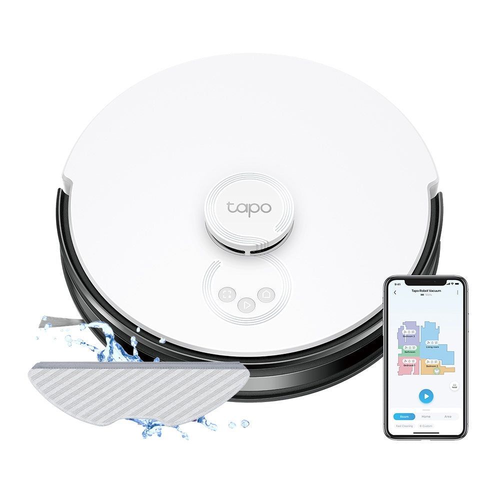 TL-TAPORV30 - TP-Link Tapo RV30, LiDAR Navigation Robot Vacuum & Mop