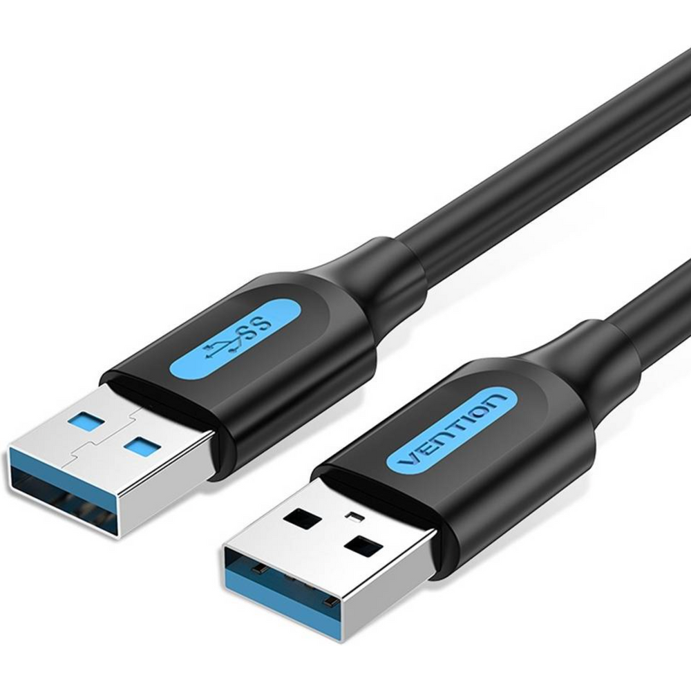 VEN-CONBI - Vention USB 3.0 A Male to A Male Cable 3M Black PVC Type