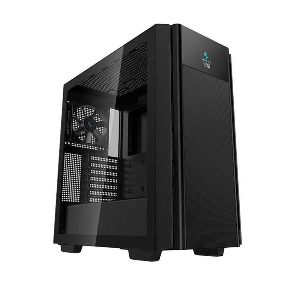 CASE-DP-CH510MD - Deepcool CH510 MESH DIGITAL ATX case with display screen. Mid Tower