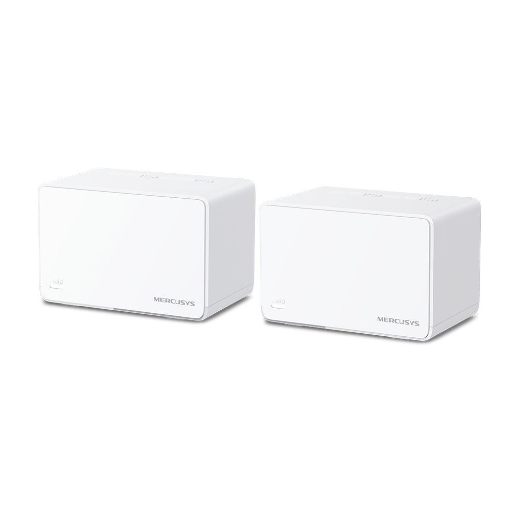 MER-HALOH80X-2P - Mercusys Halo H80X AX3000 Whole Home Mesh WiFi 6 System - 2 Pack