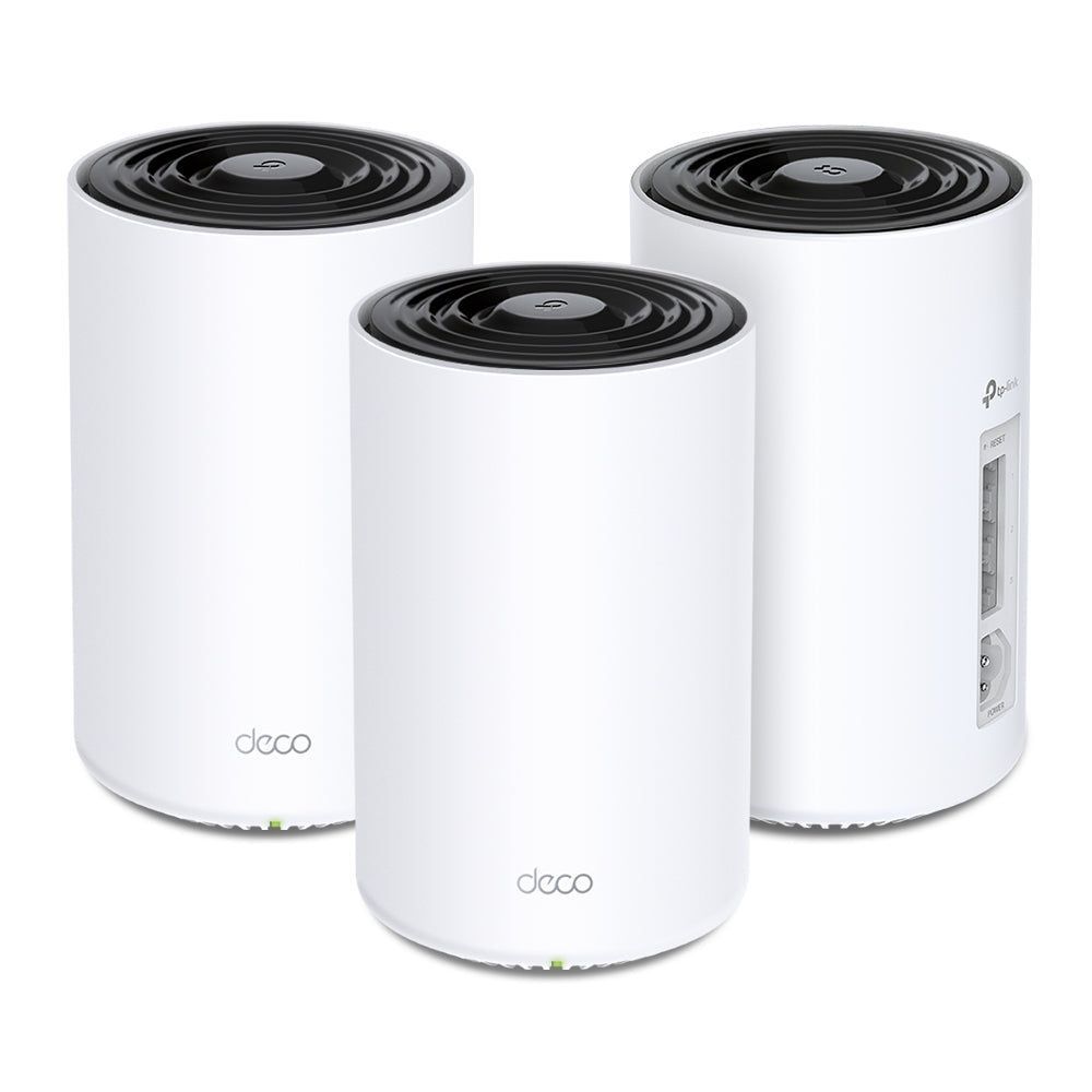 TL-DECOPX50-3P - TP-Link Deco PX50 AX3000 + G1500 Whole Home Powerline Mesh WiFi 6 System - 3 Pack