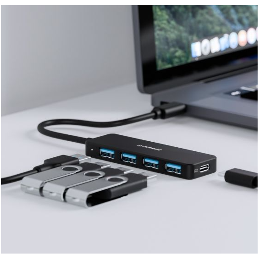 MB-C3H-5K - mbeat 4-Port USB Hub with USB-C DC Port