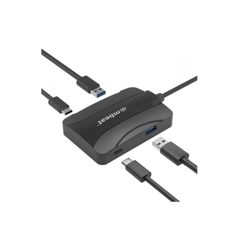 MB-UCH32-2A2C - Mbeat 4-Port 10Gbps USB-C 3.2 Gen 2 Hub (2A+2C)