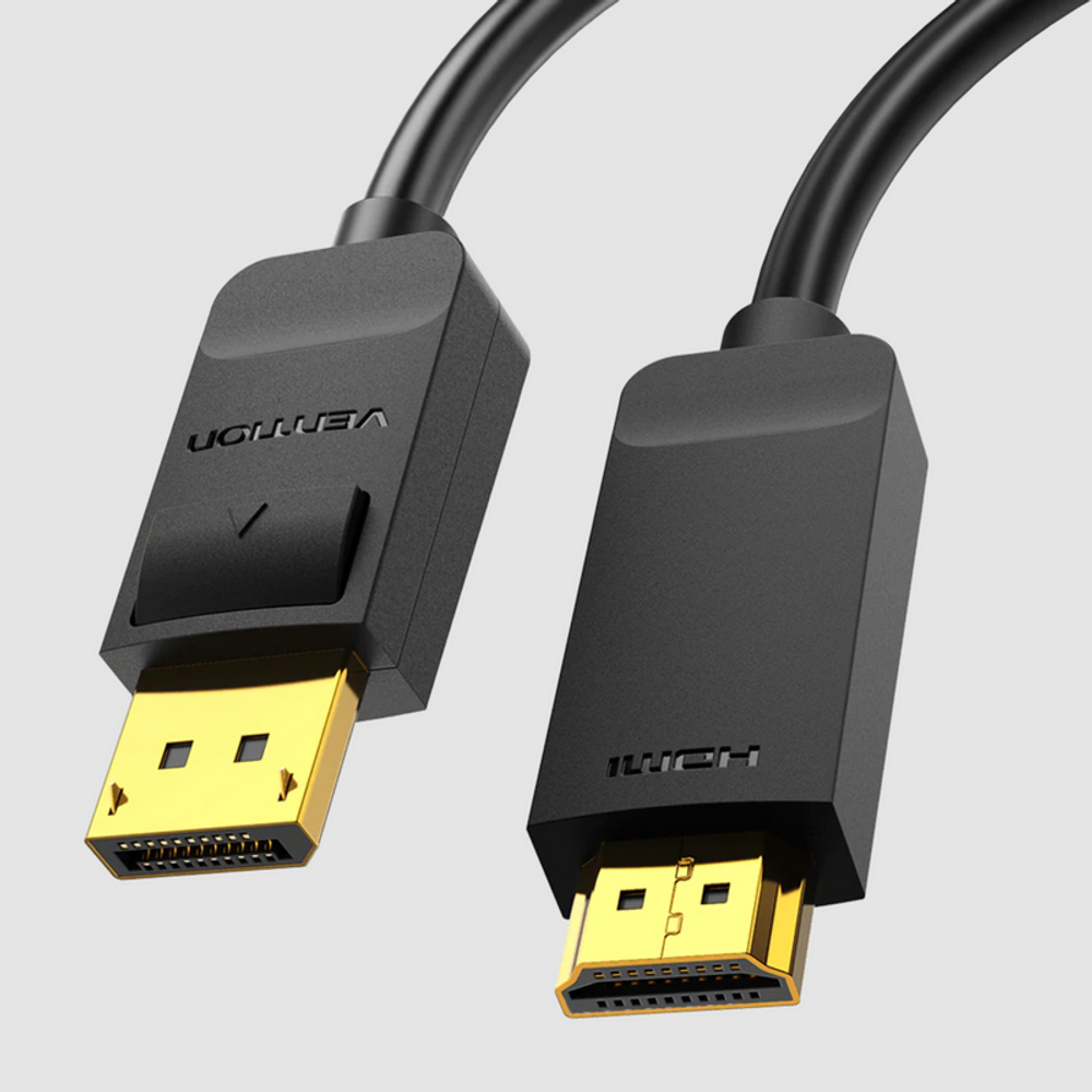 VEN-HAGBH - Vention 4K DisplayPort to HDMI Cable 2M Black