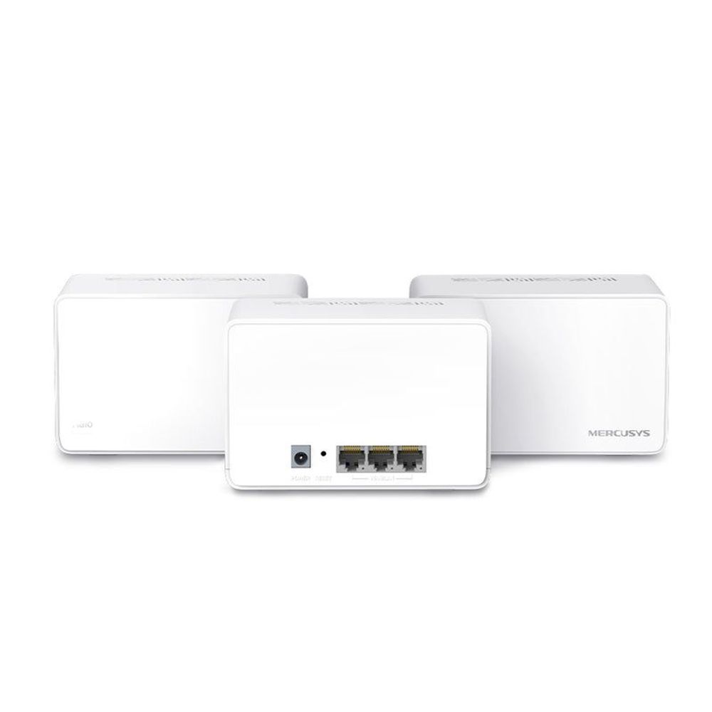 MER-HALOH80X-3P - Mercusys Halo H80X AX3000 Whole Home Mesh WiFi 6 System - 3 Pack