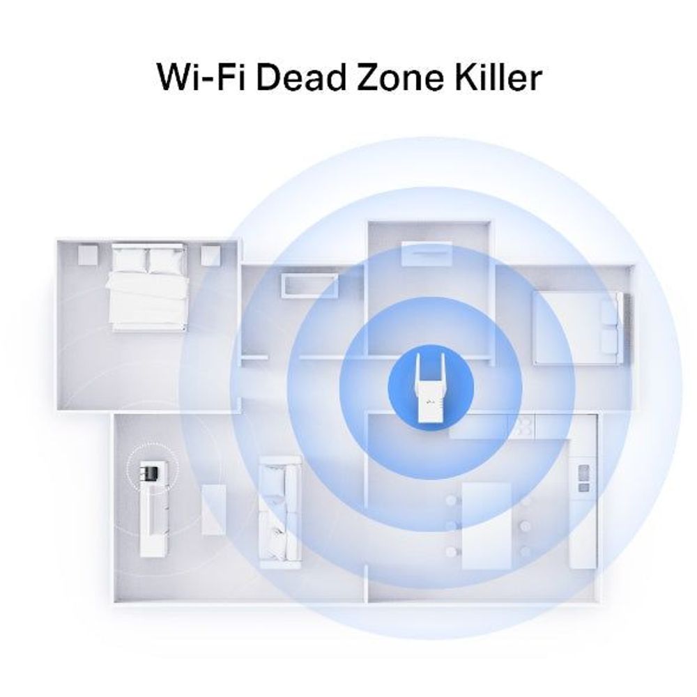 TL-RE705X - TP-Link RE705X AX3000 Mesh WiFi 6 Extender