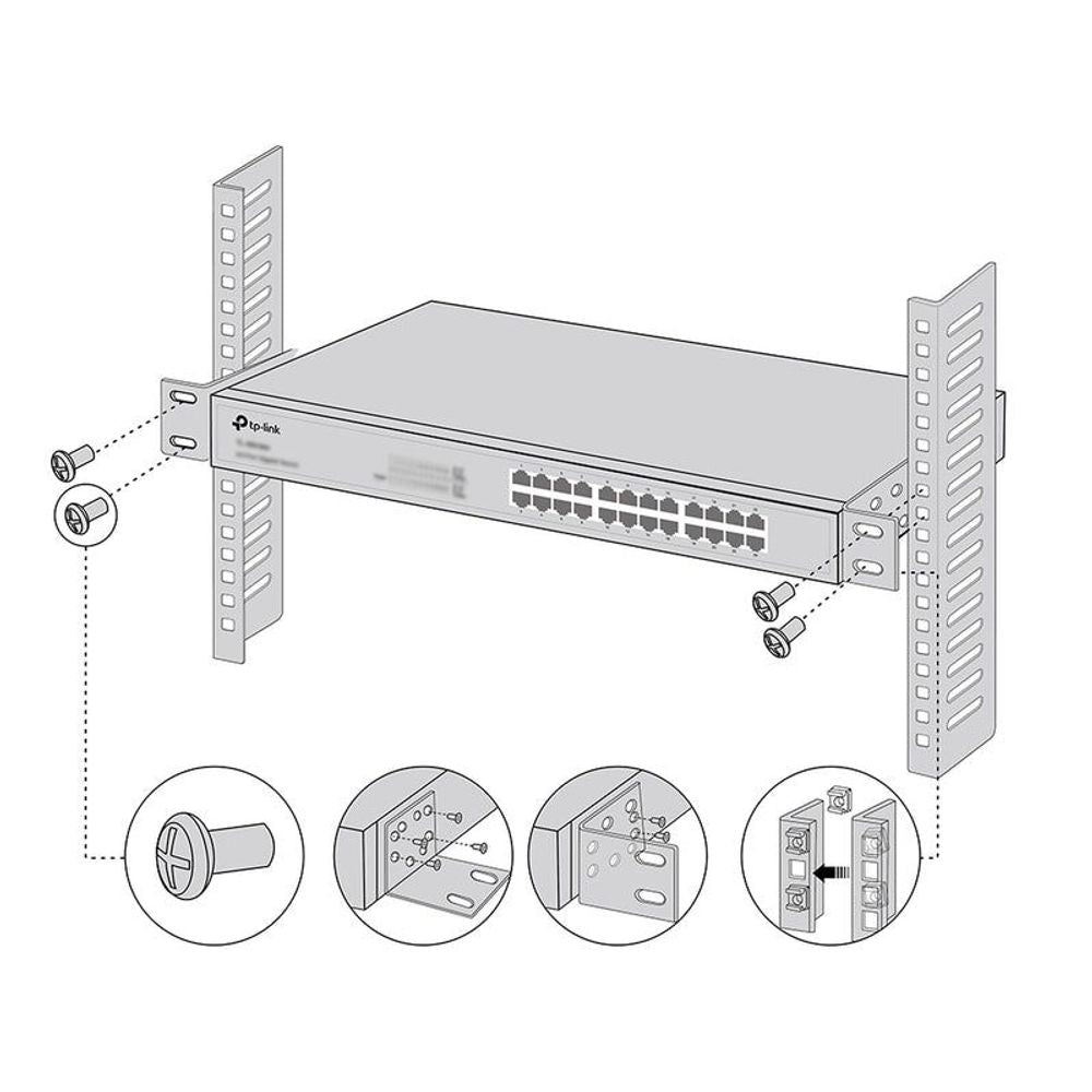 TL-RACKMOUNTKIT-13 - TP-Link 13-inch Switches Rack Mount Kit