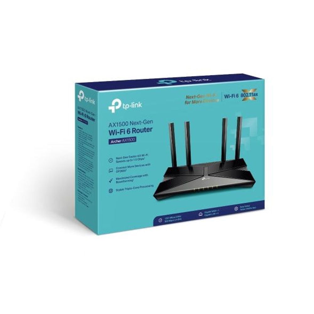 TL-ARCHERAX1500 - TP-Link Archer AX1500 Wi-Fi 6 Router