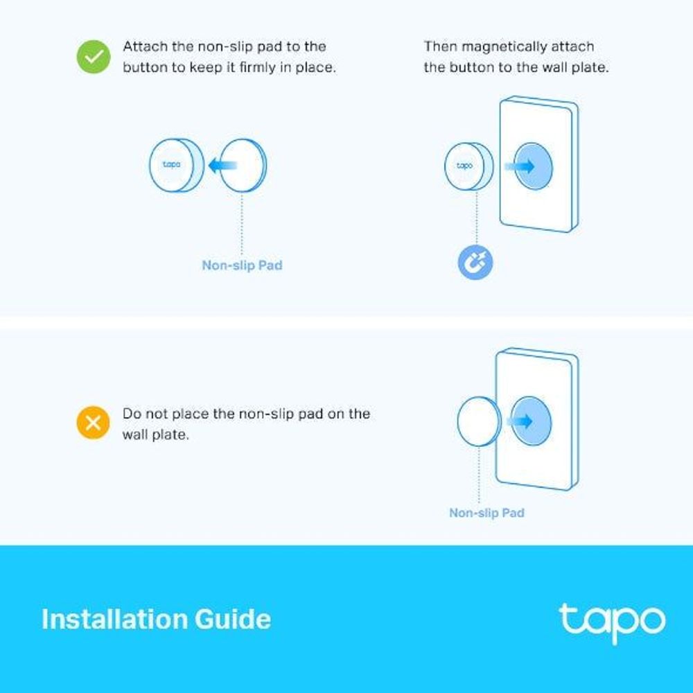 TL-TAPOS200D - TP-Link Tapo S200D Smart Remote Dimmer Switch