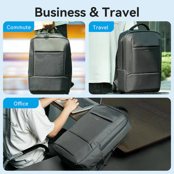 Vention 17.3 Inch Water-Repellent Laptop Backpack (50cm x 32cm x 16cm) Black