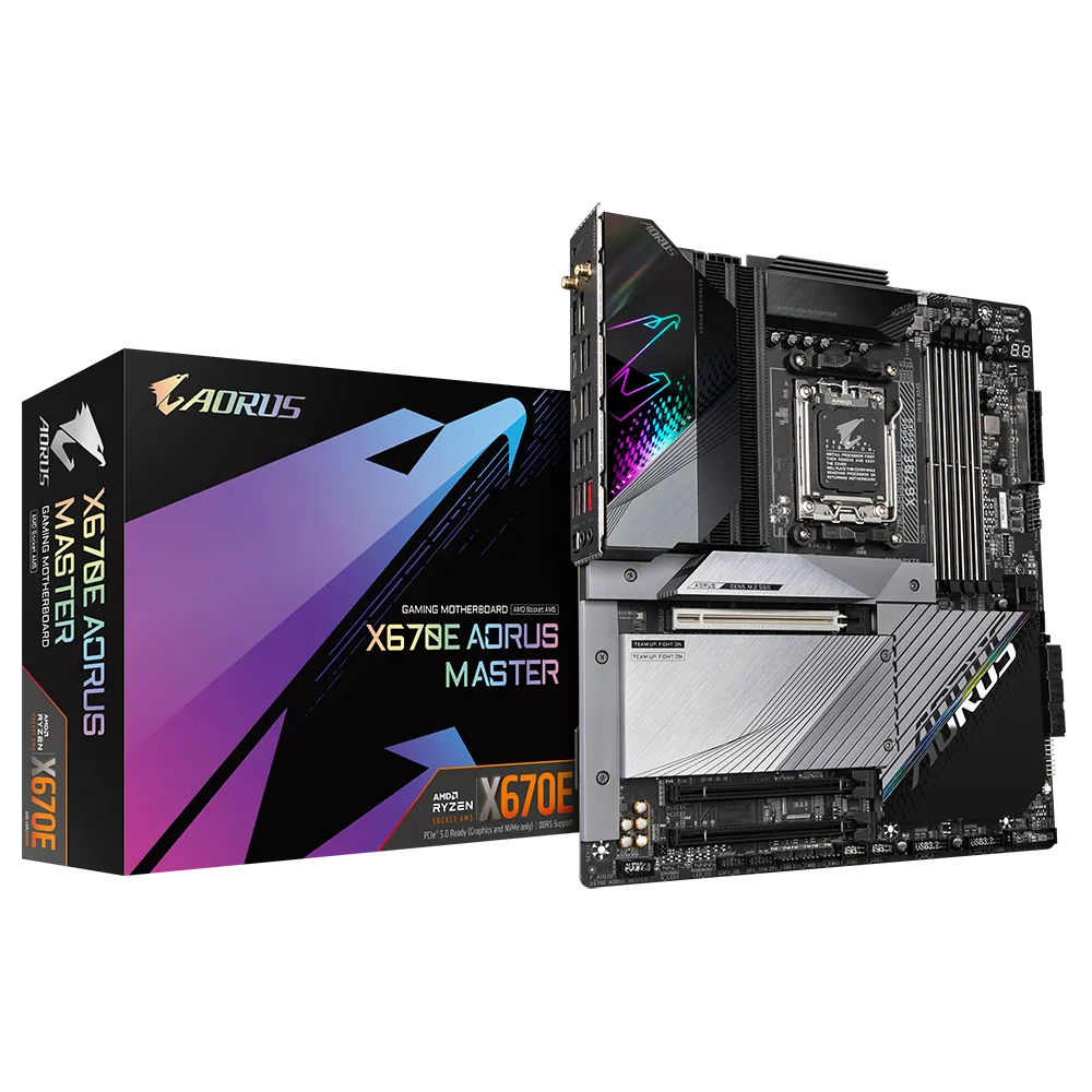 Gigabyte X670E Aorus Master 1.0 Motherboard