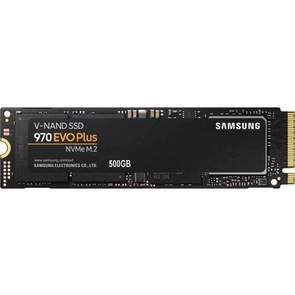 MZ-V7S500BW - Samsung 970 EVO Plus 500 GB Solid State Drive - M.2 2280 Internal - PC