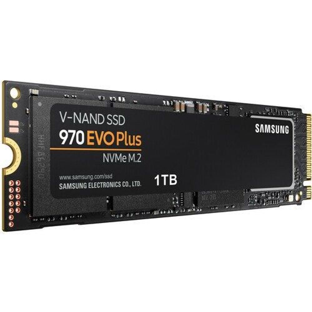 MZ-V7S1T0BW - Samsung 970 EVO Plus 1 TB Solid State Drive - M.2 2280 Internal - PCI