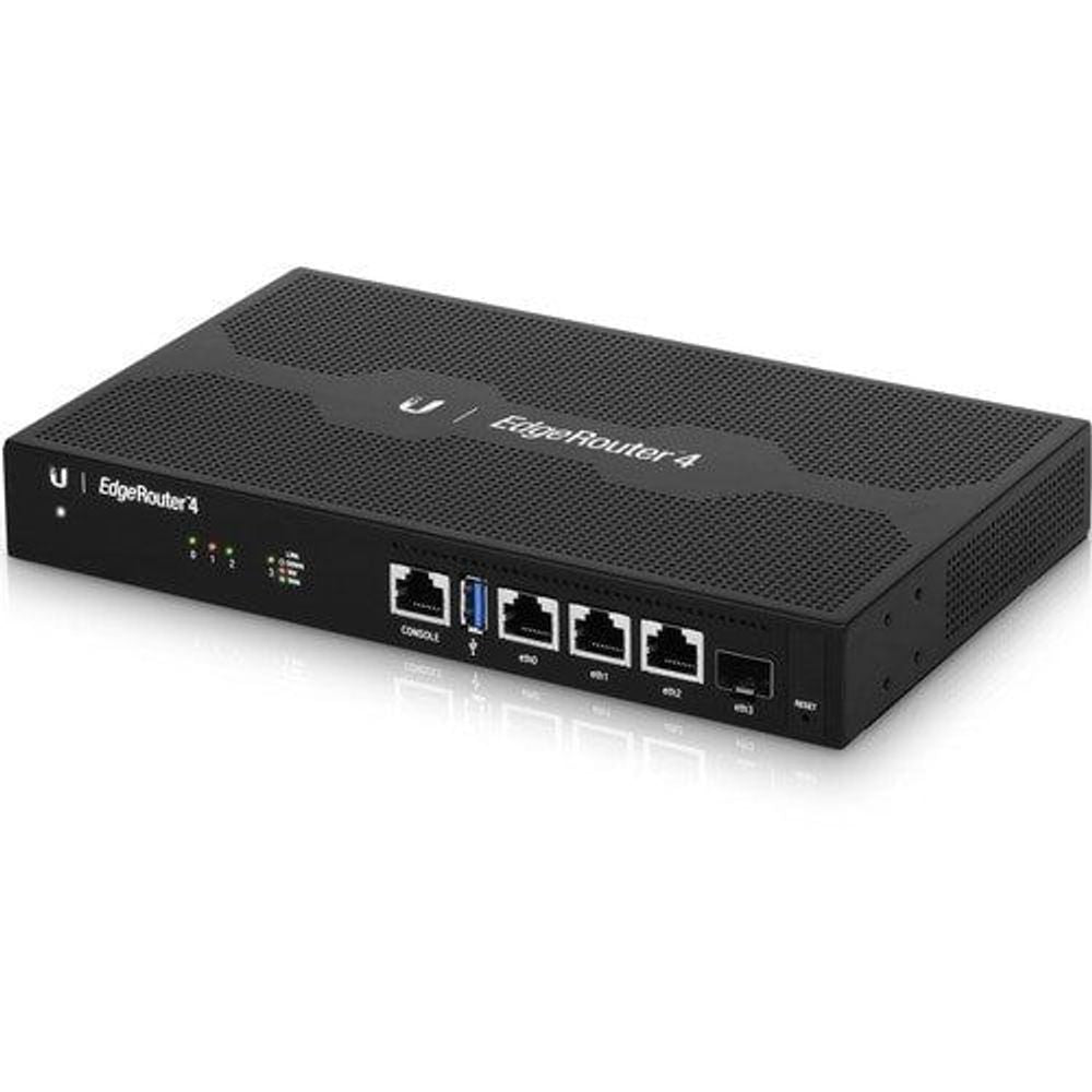 ER-4 - Ubiquiti ER-4 Router - 3 Ports - 3 RJ-45 Port(s) - Management Port - 1 SFP