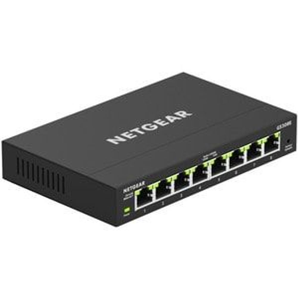 Netgear GS308E Ethernet Switch - 8 Ports - Manageable - 2 Layer Suppor