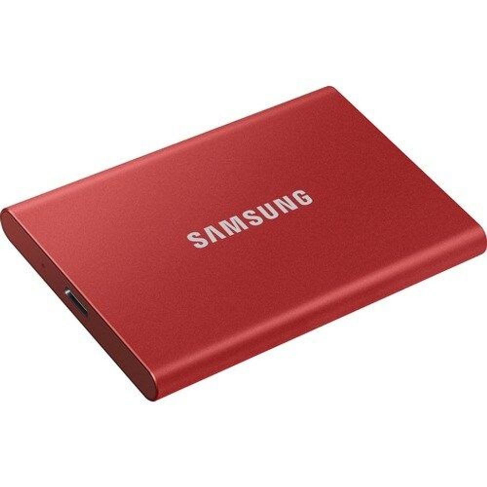 MU-PC1T0R/WW - Samsung T7 MU-PC1T0R/WW 1 TB Portable Solid State Drive - External - P