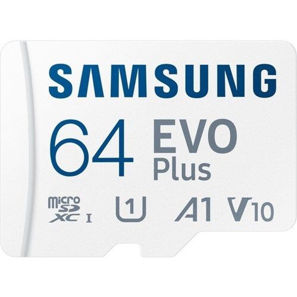 MB-MC64KA/APC - Samsung EVO Plus 64 GB Class 10/UHS-I (U1) V10 microSDXC - 130 MB/s Re