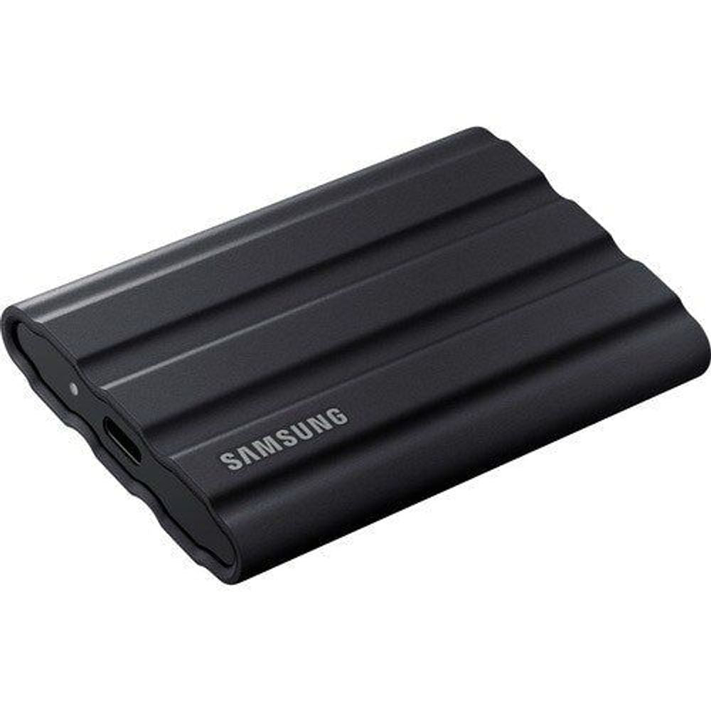 MU-PE4T0S/WW - Samsung T7 4 TB Portable Rugged Solid State Drive - External - Black -