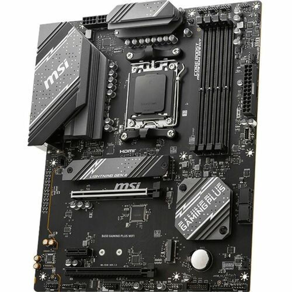 MSI MAG B650 GAMING PLUS WIFI Gaming Desktop Motherboard - AMD B650 Ch