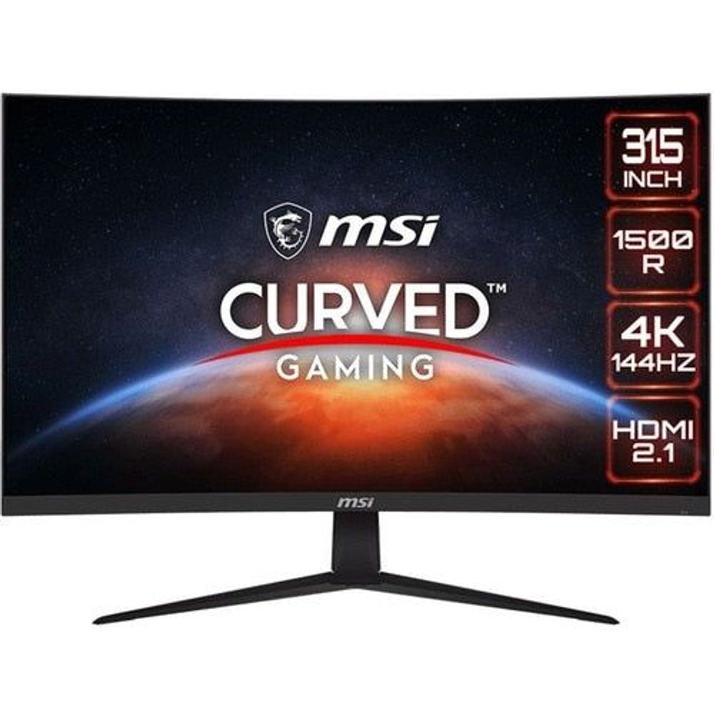 MSI G321CU 32" Class 4K UHD Curved Screen Gaming LCD Monitor - 16:9 -