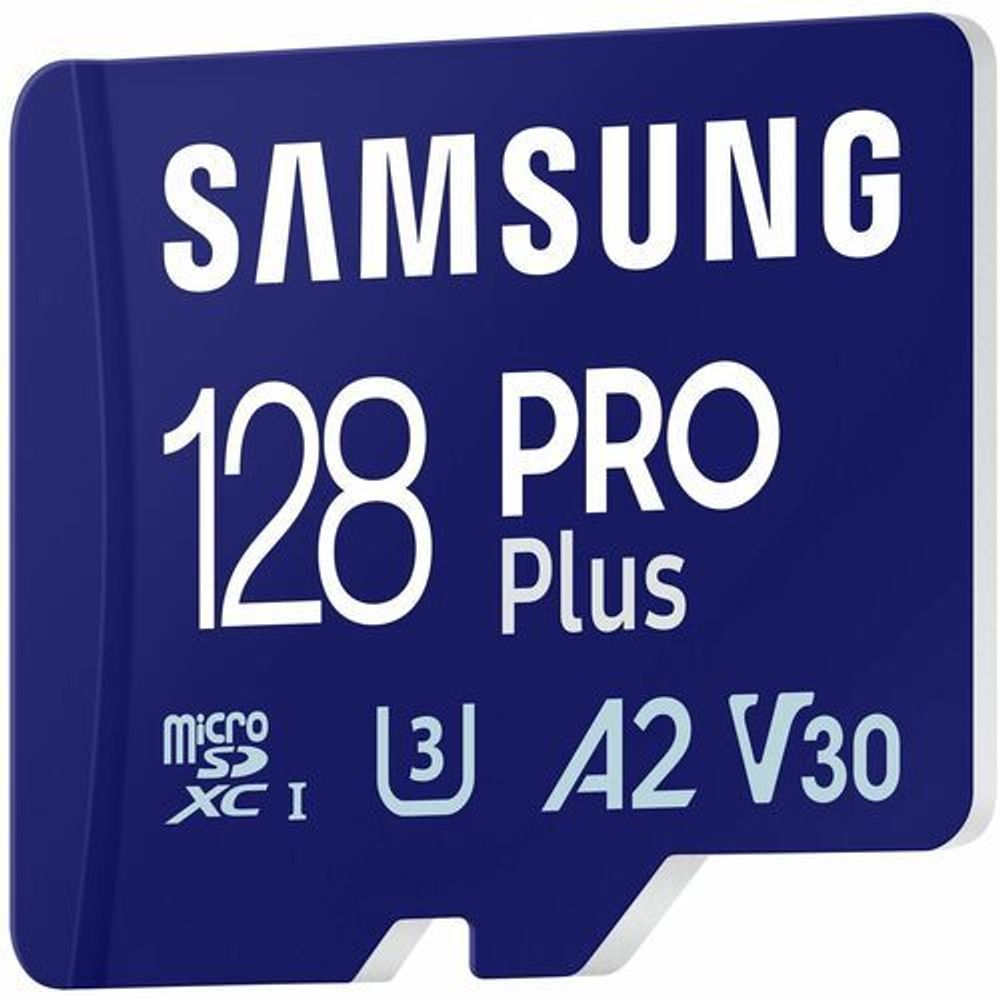 MB-MD128SA/APC - Samsung PRO Plus MB-MD128S 128 GB Class 10/UHS-I (U3) V30 microSDXC -