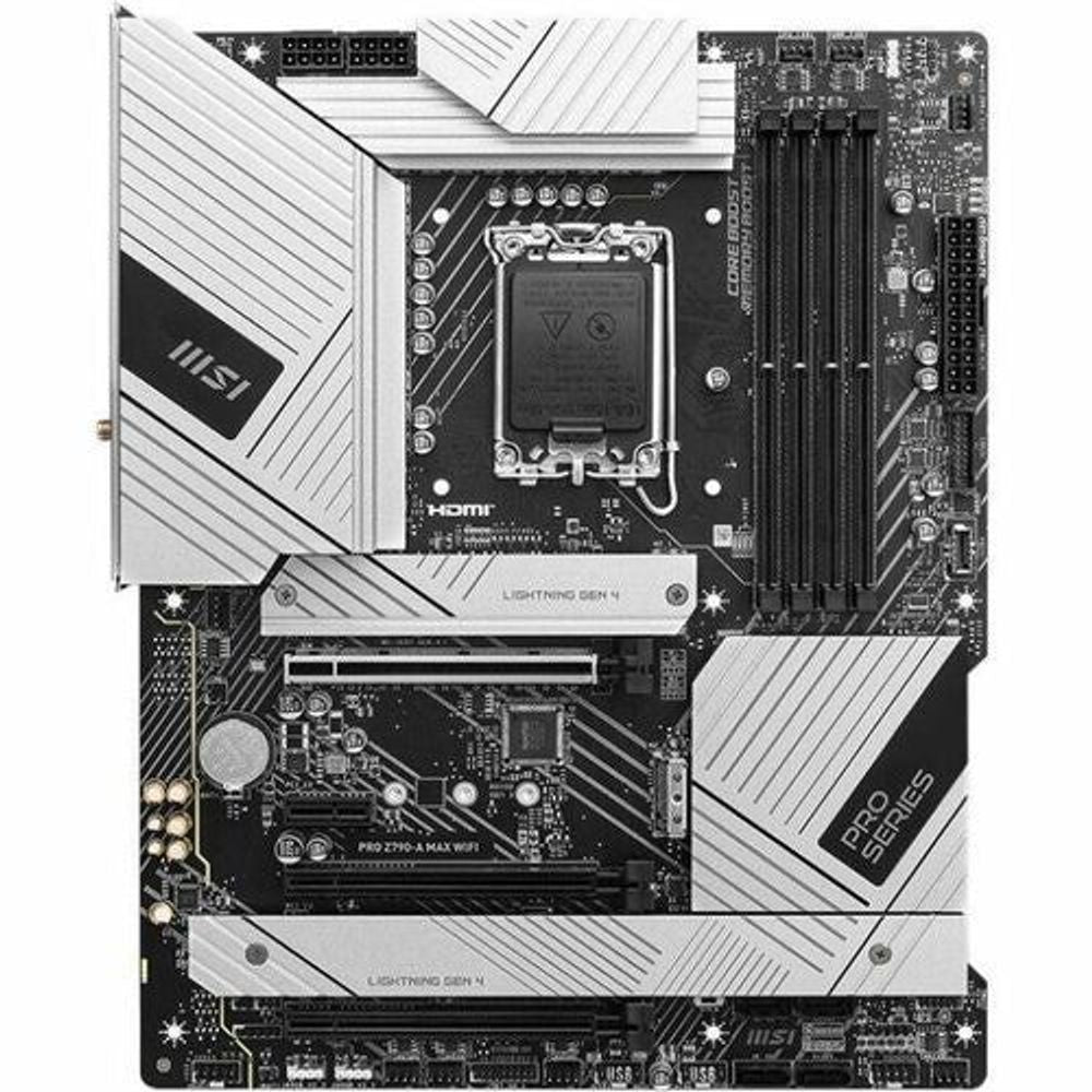 MSI PRO Z790-A MAX WIFI Gaming Desktop Motherboard - Intel Z790 Chipse