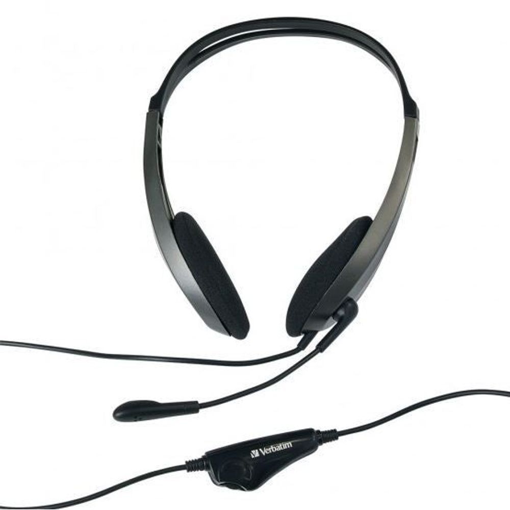 41646 - Verbatim Multimedia Headset with Microphone