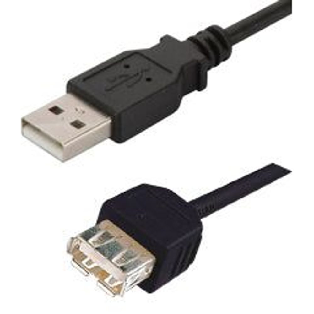 AK-300202-030-S - Digitus USB 2.0 Type A (M) to USB Type A (F) 3m Extension Cable