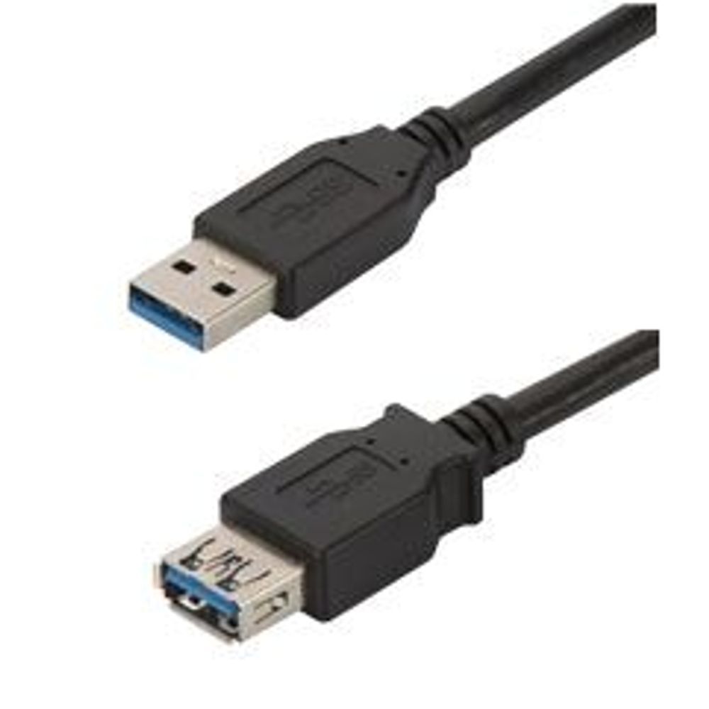 AK-300203-018-S - Digitus USB 3.0 Type A (M) to USB Type A (F) 1.8m Extension Cable