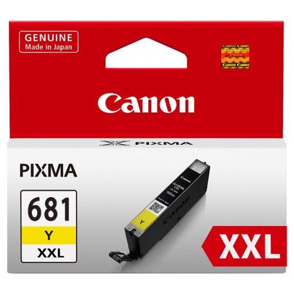 CLI681XXLY - Canon CLI681XXLY Extra High Yield Yellow Ink Cartridge