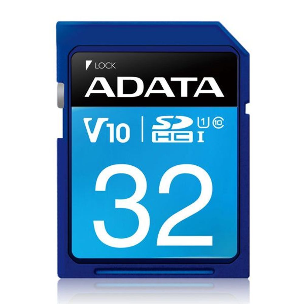 ASDH32GUICL10-R - ADATA Premier UHS-I V10 SDHC Card 32GB