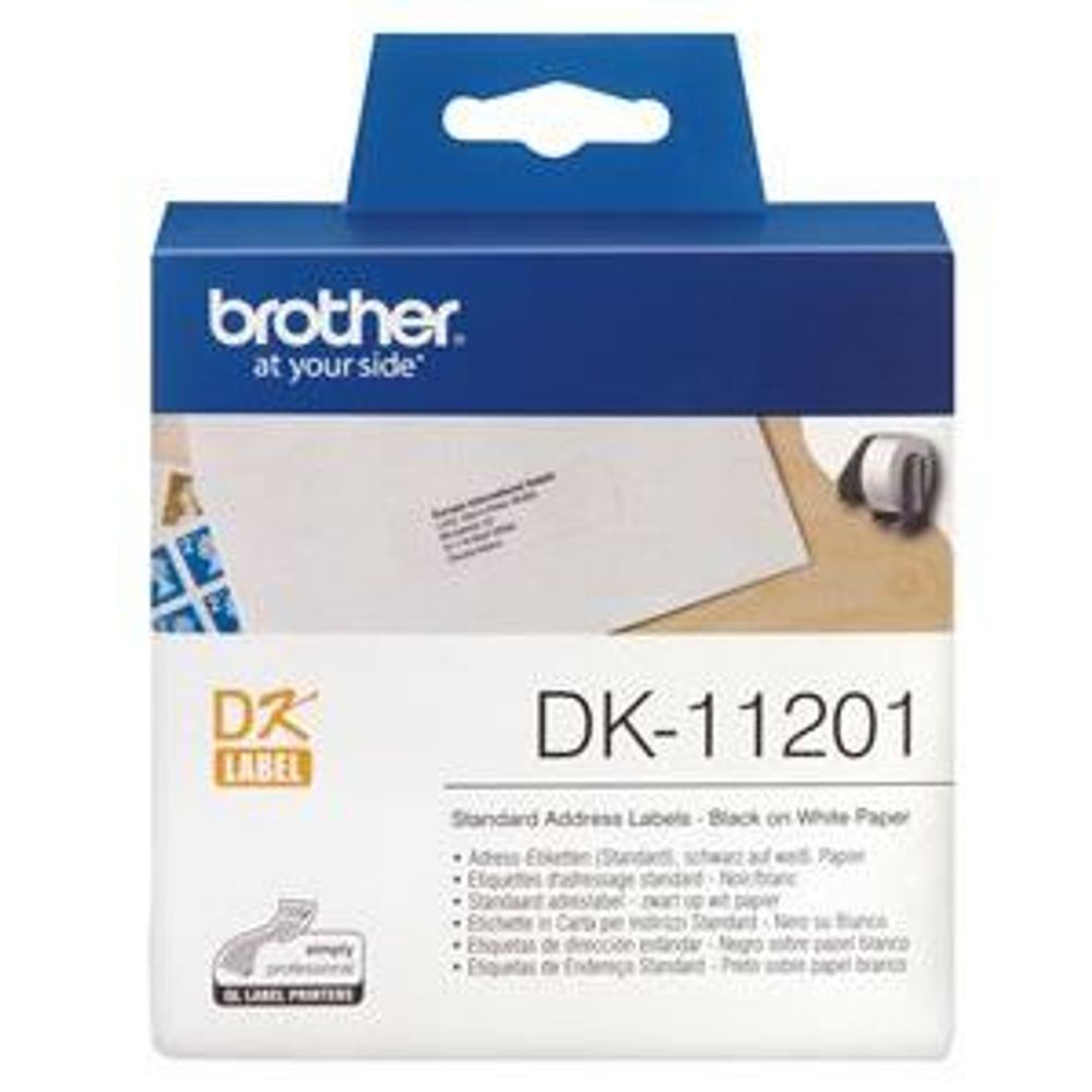 DK11201 - Brother DK11201 400 Standard Address Labels 29mm x 90mm