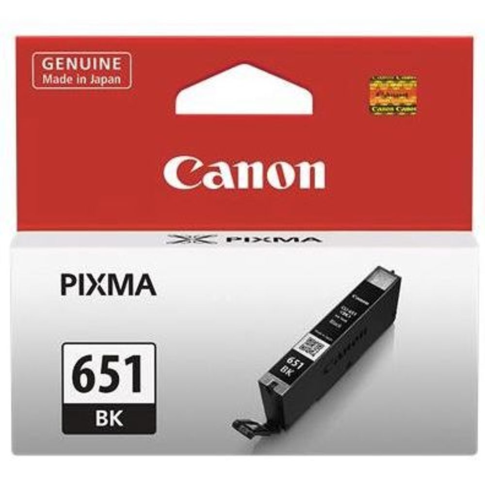 CLI651BKOCN - Canon CLI651BK Black Ink Cartridge