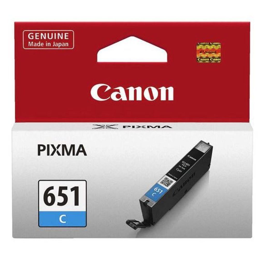 CLI651COCN - Canon CLI651C Cyan Ink Cartridge