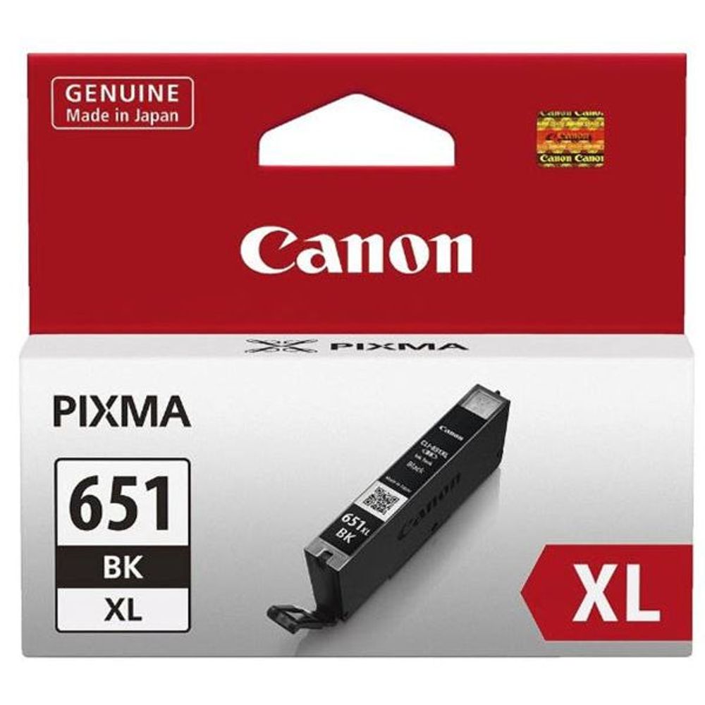 CLI651XLBKOCN - Canon CLI651XLBK XL Black High Yield Ink Cartridge