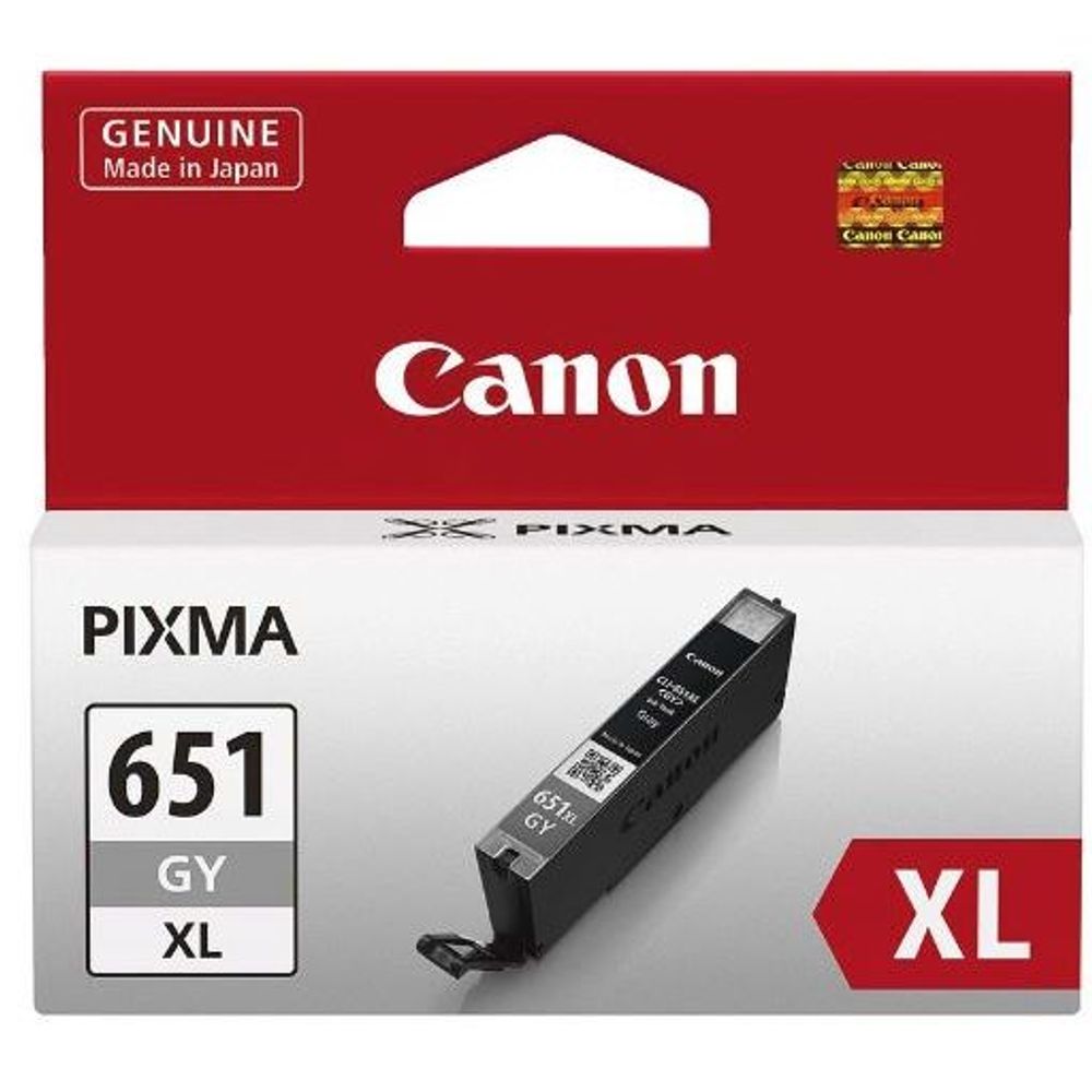 CLI651XLGYOCN - Canon CLI651XLGY Grey High Yield Ink Cartridge