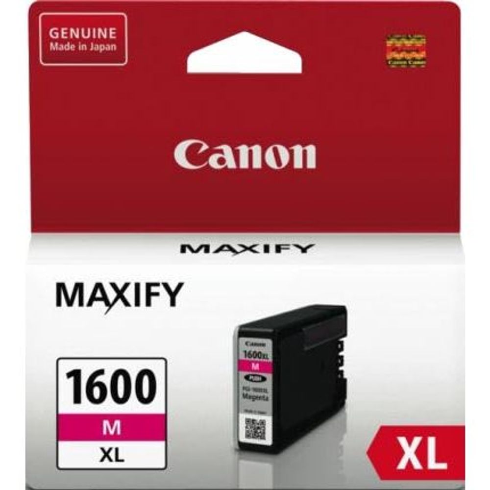 PGI1600XLMOCN - Canon PGI1600XLM Magenta High Yield Ink Cartridge