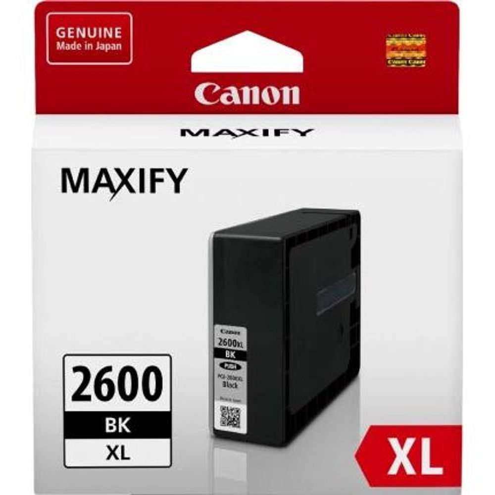 PGI2600XLBKOCN - Canon PGI2600XLBK Black High Yield Ink Cartridge