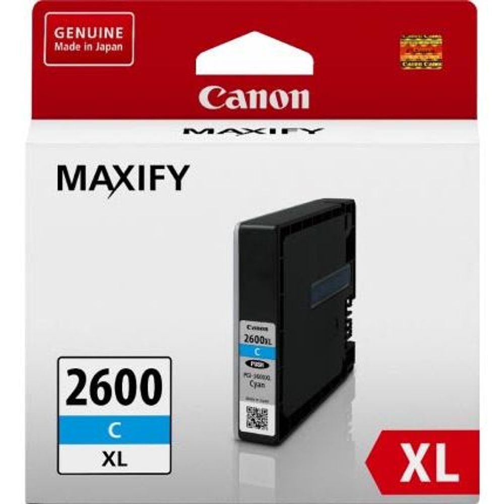 PGI2600XLCOCN - Canon PGI2600XLC Cyan High Yield Ink Cartridge